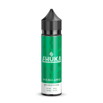EHUKA e-liquide chicha double pomme 50 ML (30/70)