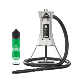 EHUKA chicha électronique metal (1 e-liquide offert)