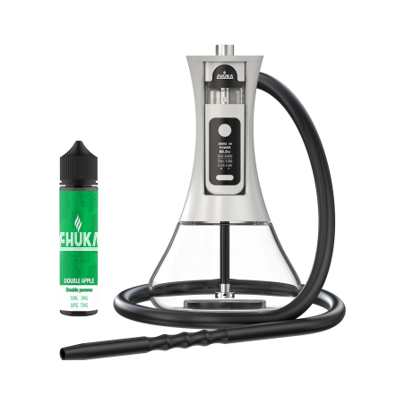 EHUKA chicha électronique metal (1 e-liquide offert)